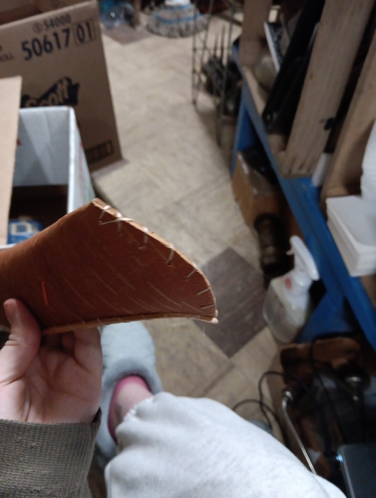 Handmade Birchbark Canoe