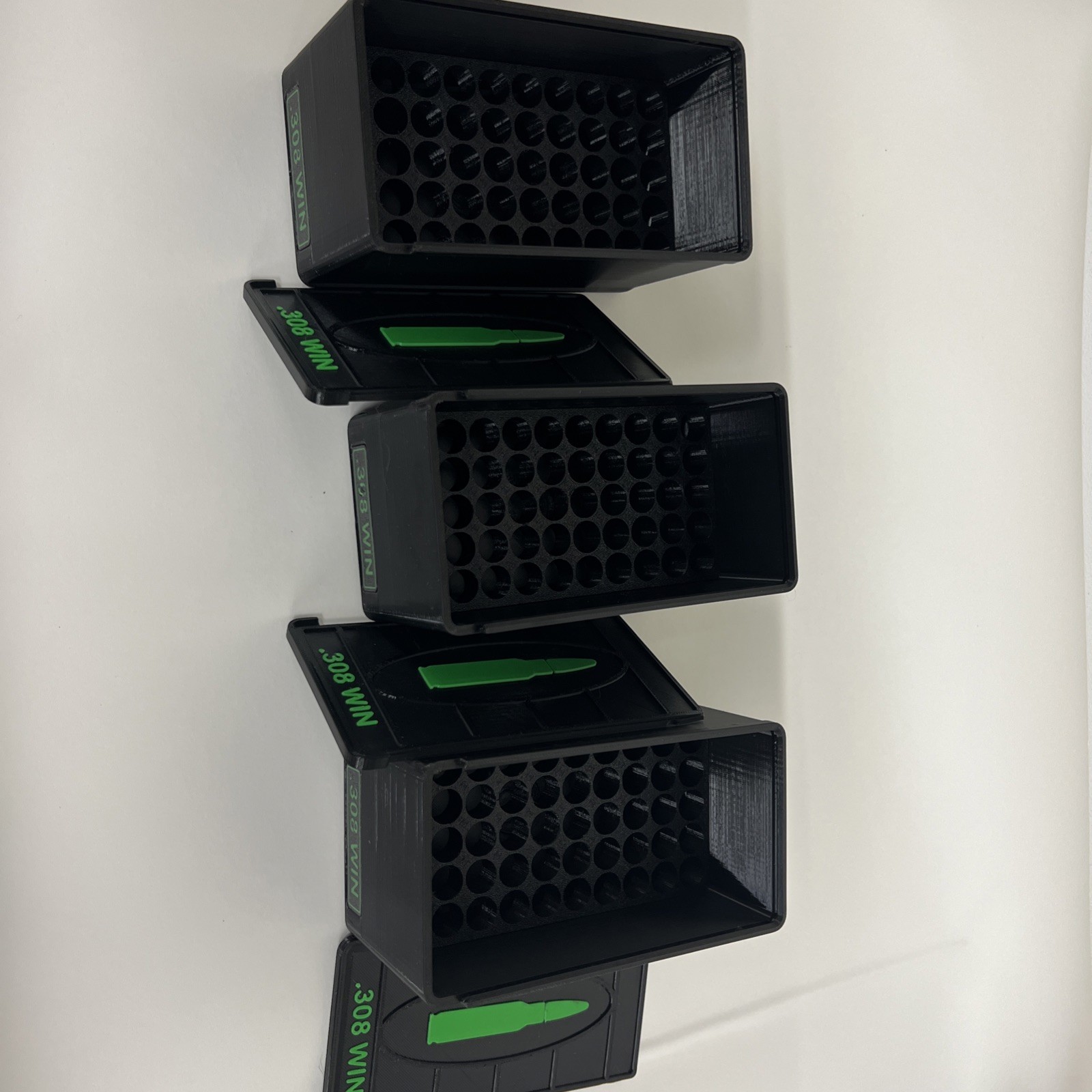 .308 / 7.62x51mm Ammo Box 50rd Capacity (3 Pack)