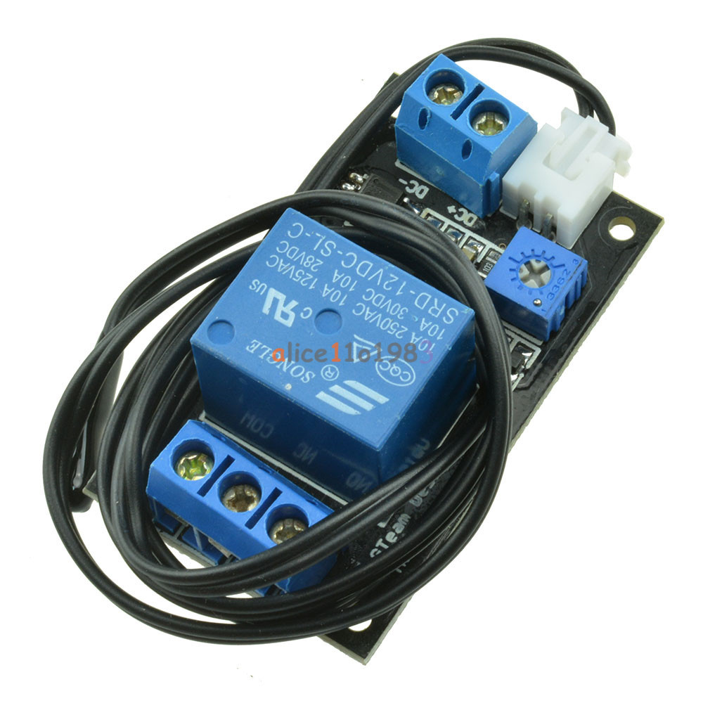 Control Switch 12V 1Channel Thermistor Relay Sensor Temperature Detection Module