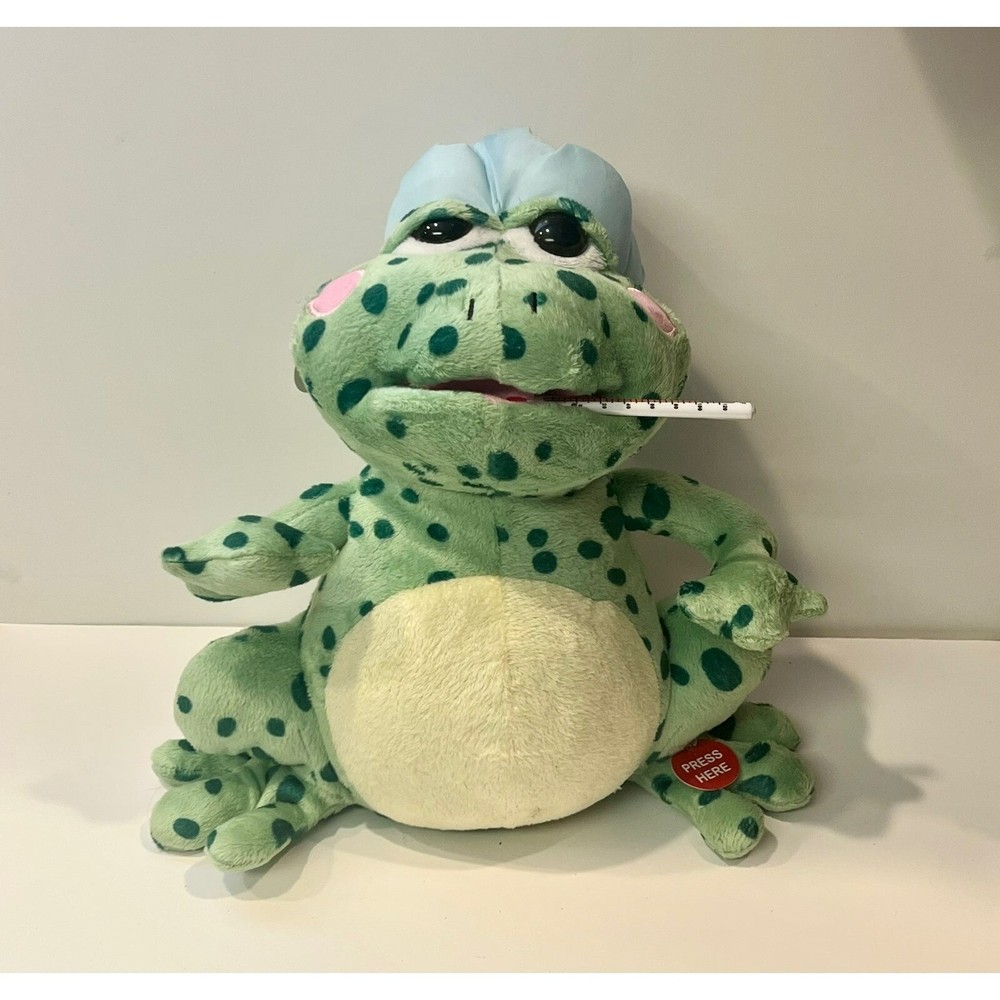 Fever Frog 12” Animated Singing Plush With Light Up Cheeks A27