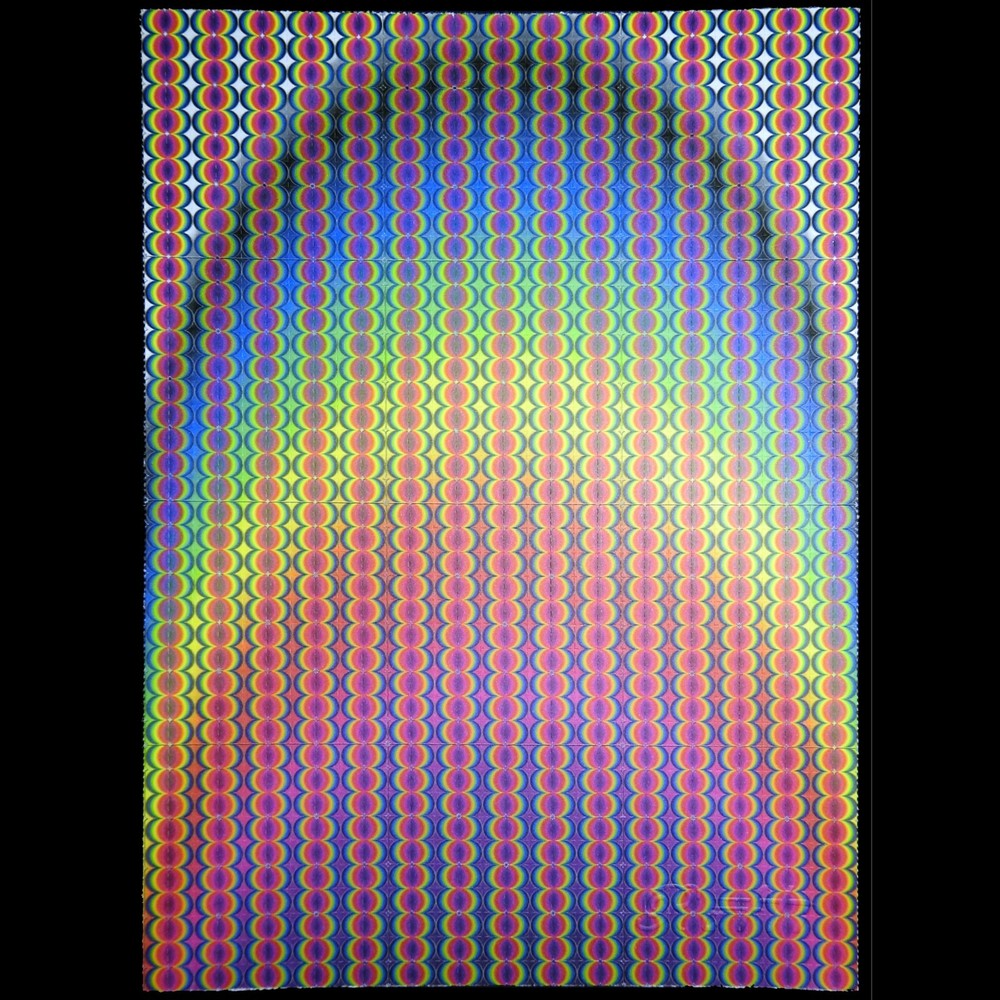 Blotter art Double Rainbow Rafti
