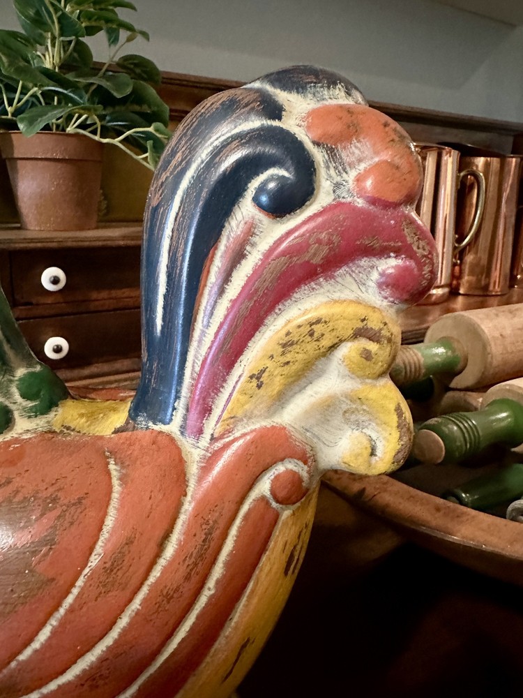 12” STONEWARE ROOSTER