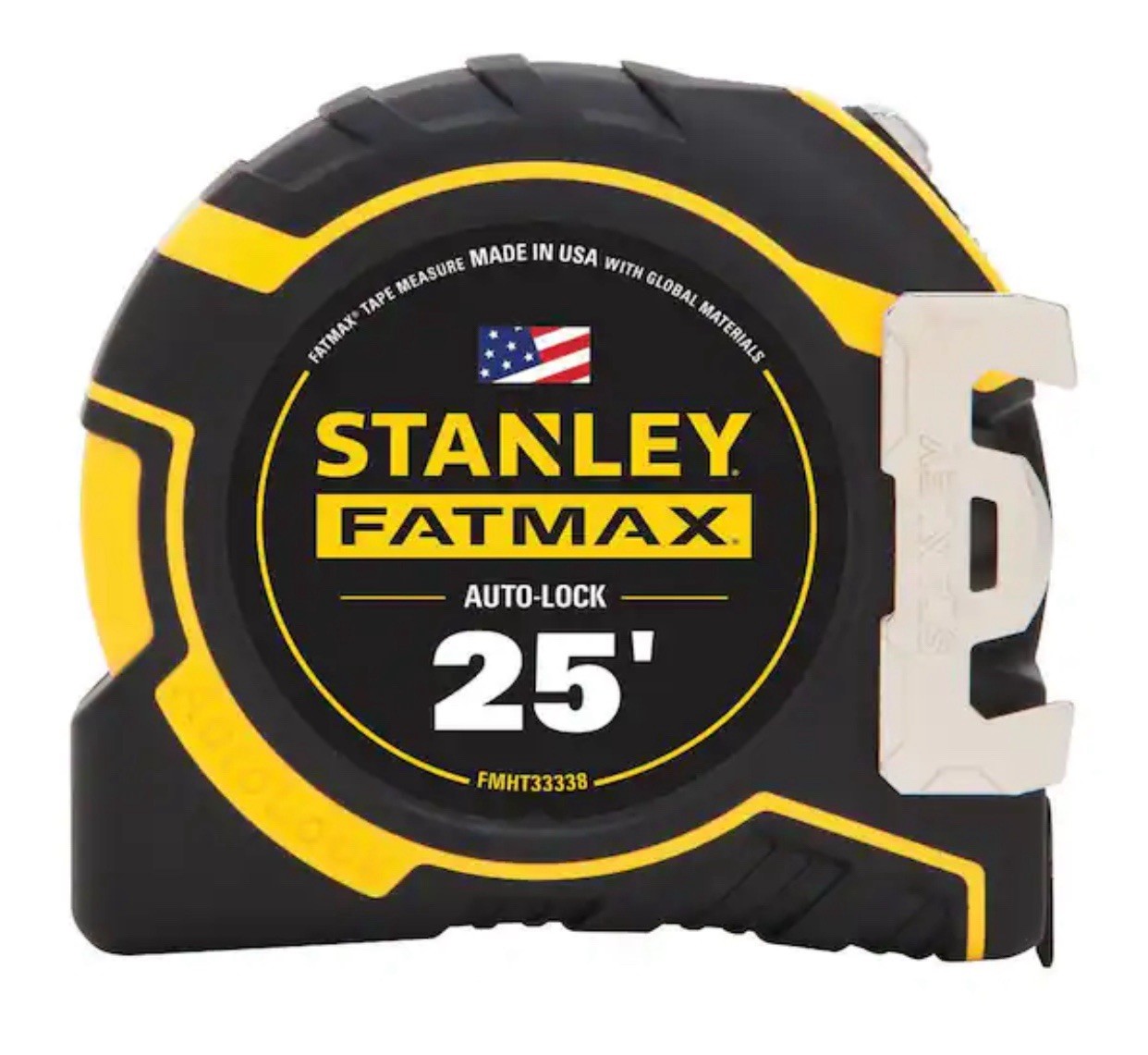 Stanley FATMAX 25 Ft. x 1-1/4 In. Auto-Lock Tape Measure, Model # FMHT33338L