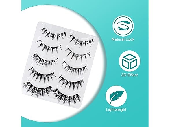 MONRUEVT Handmade False Eyelashes