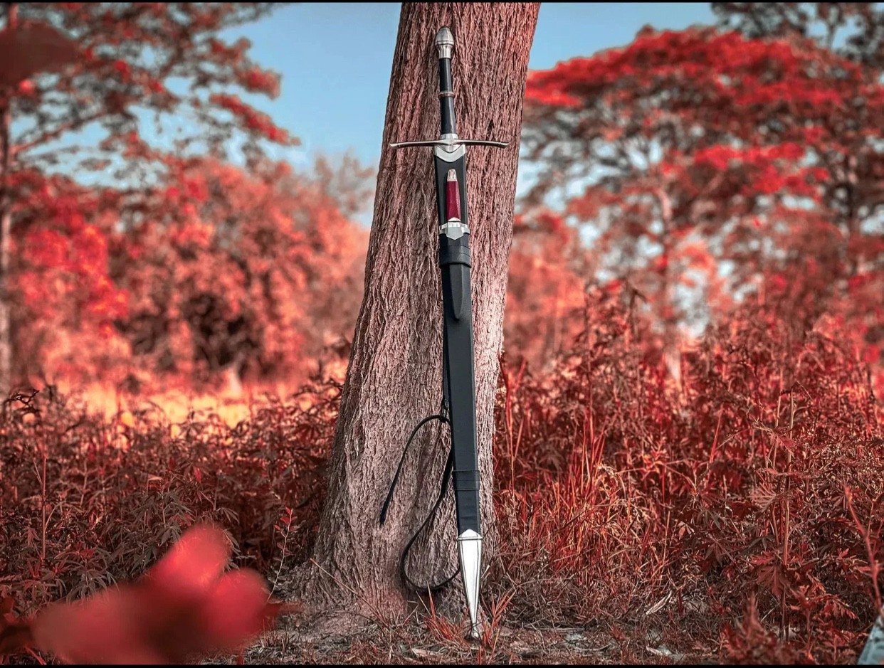 Handmade Hand Forged Carbon Steel Viking Sword, Battle Ready Medieval Sword,