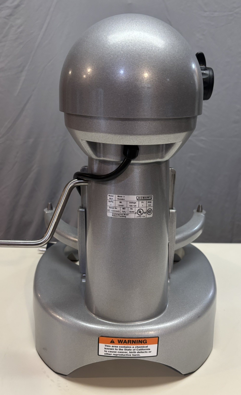 Hobart HL6 Mixer Commercial 6 Quart/6 QT Bowl & 2 Attachments, Exc. N50 Similar