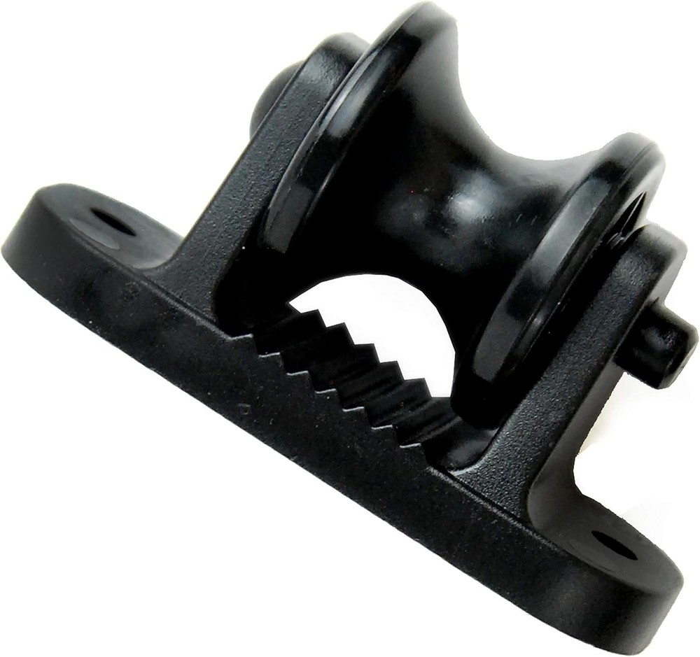 Zareba Black Plastic Roller Insulator for Wood Posts - 10 Pack -