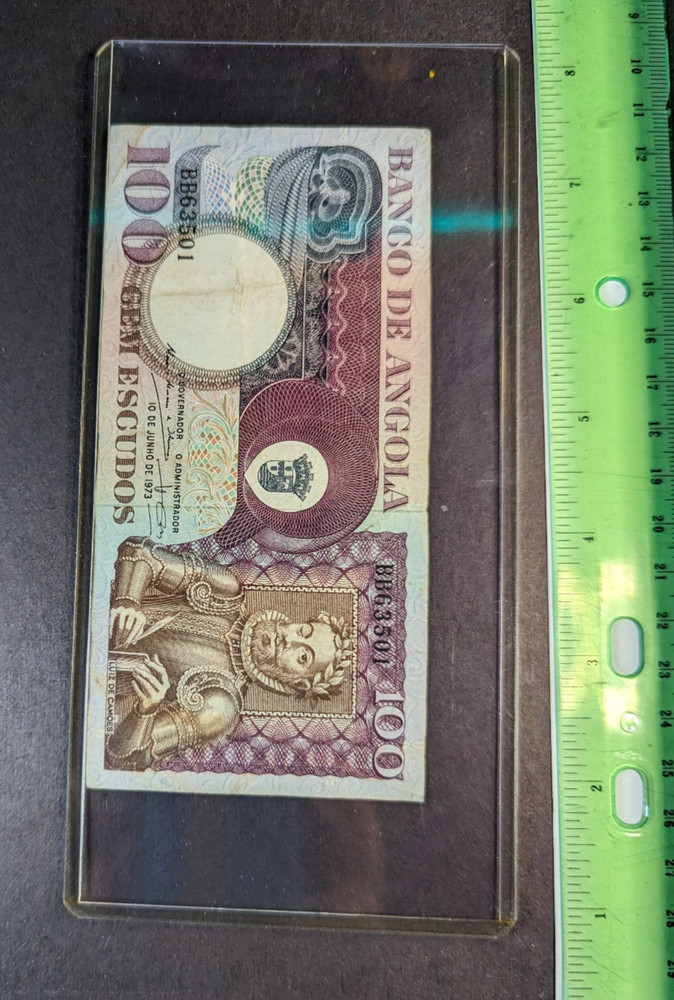 Angola 100 Escudos 1973 CIRC Good
