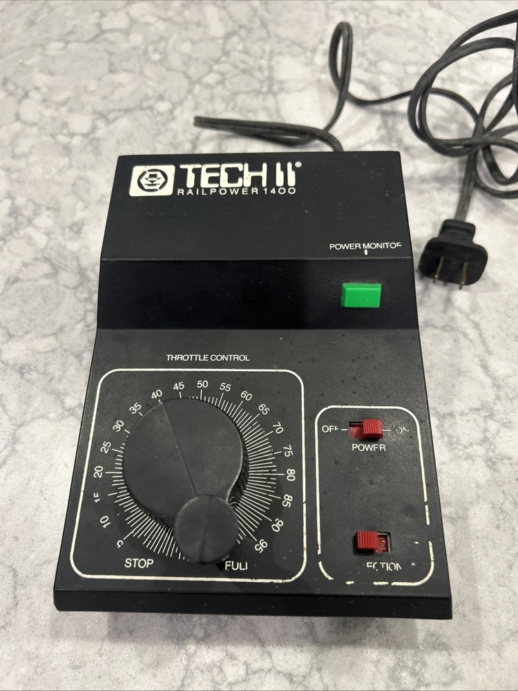 MRC Tech II Railpower 1400 Model Train Control Speed Controller
