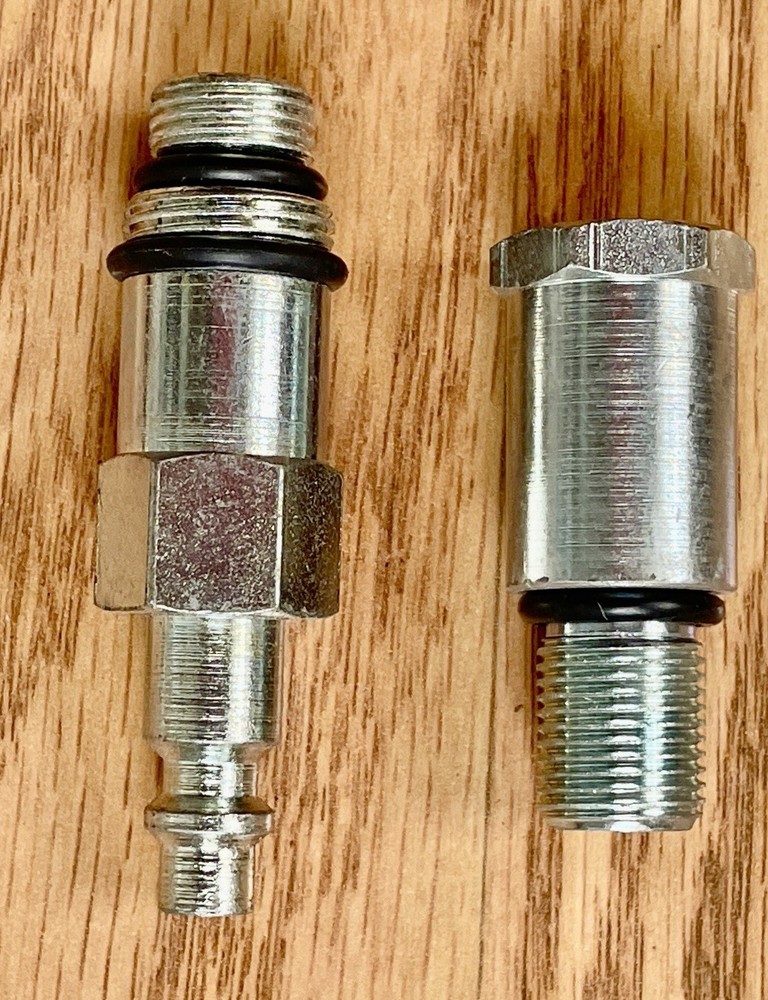 AUTOMOTIVE ENGINE CYLINDER COMPRESSION TEST KIT WITH ADAPTERS