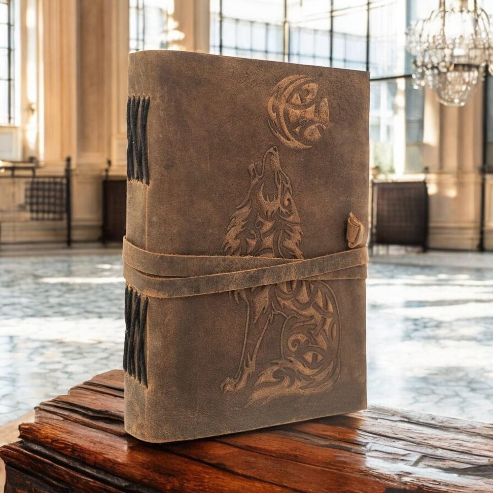 Leather Diary Notebook 5x7 Rustic Antique Handmade Journal Writing Notebook