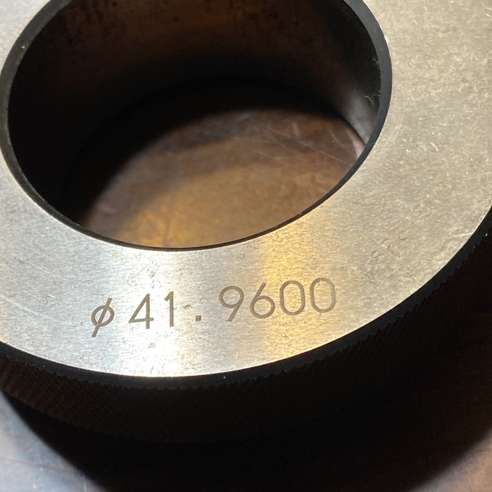 Smooth Plain Bore Ring Gage 41.9600mm 8P81815 MB (D16)
