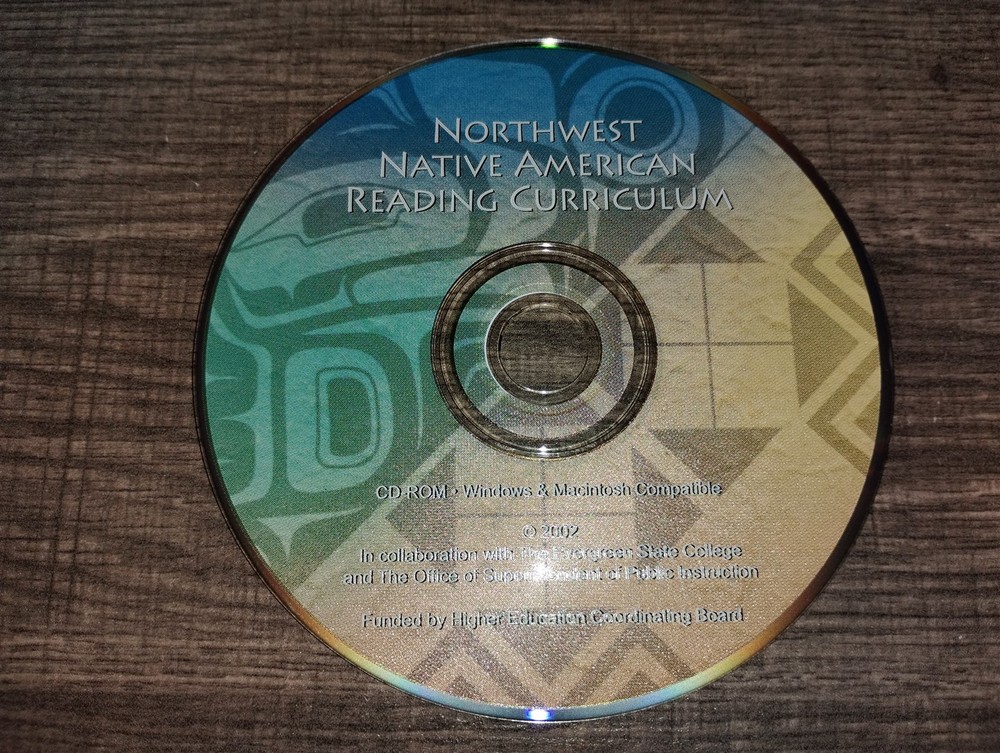 Northwest Native American Reading Curriculum PC/Mac CD-ROM 2002 Evergreen State