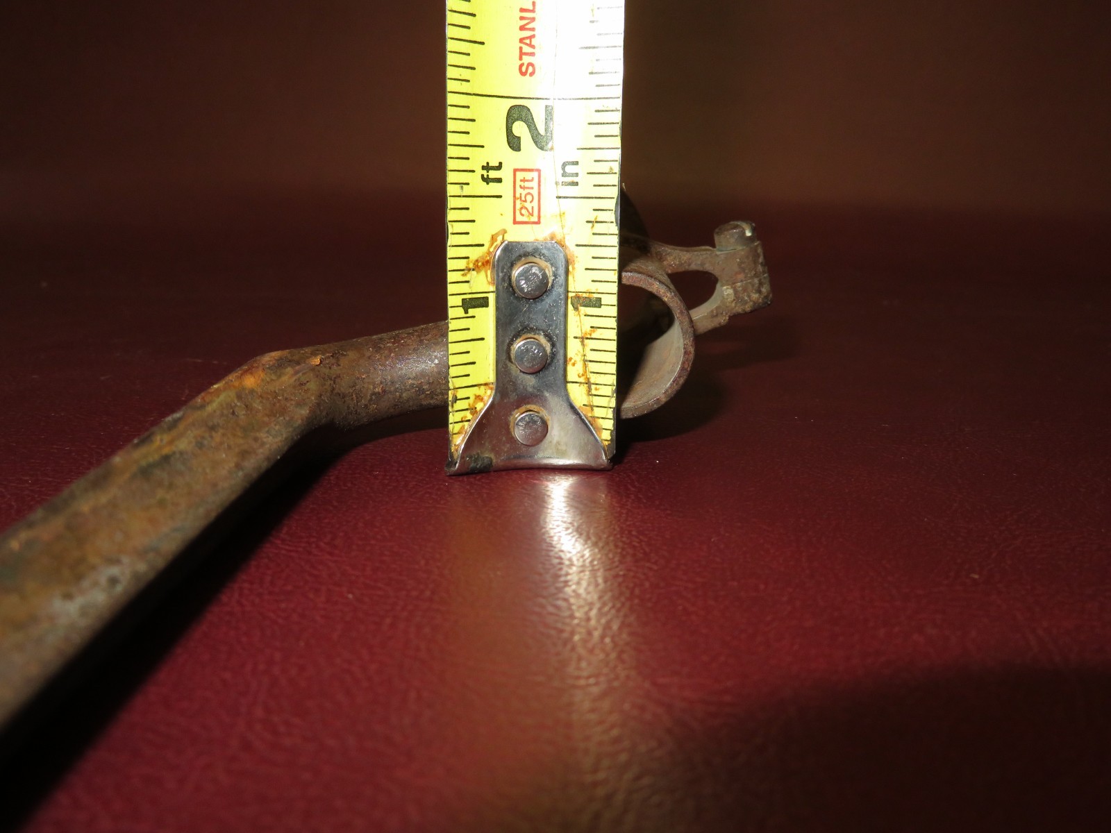 Antique US Civil War Era Cast Iron Socket Bayonet for Rifle