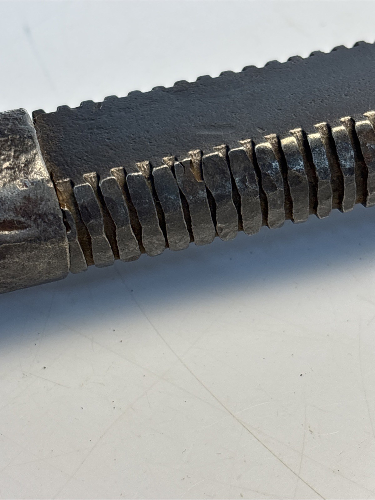 Antique Bemis & Call Co NYC Railroad Springfield Mass 18” Adjustable Wrench