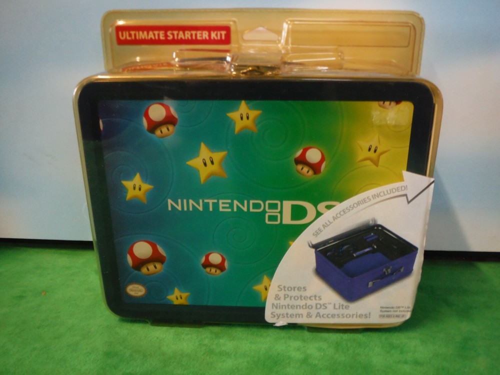 NINTENDO DS LITE ULTIMATE STARTER KIT LUNCH BOX *NEW*