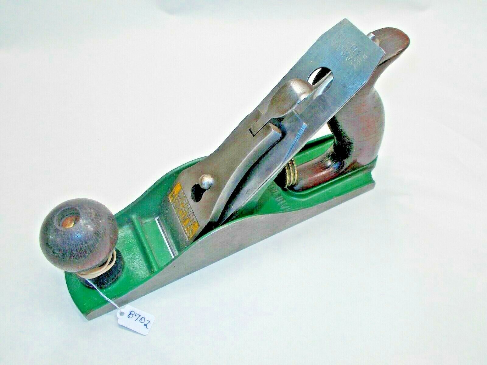 SARGENT & Co. HERCULES Woodworkers Wood Plane, 1-3/4" Wide Blade, 9-3/4" Lg, USA