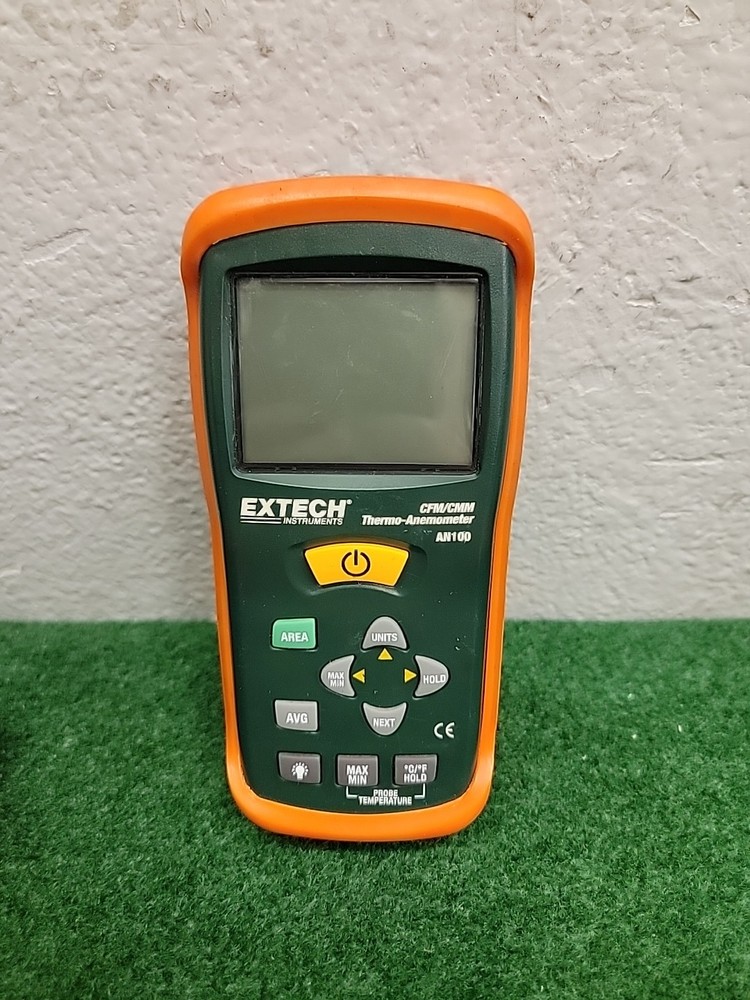 Extech AN100 Vane Anemometer with Backlight, Temp, Hold, Max/Min NEED BATTERY