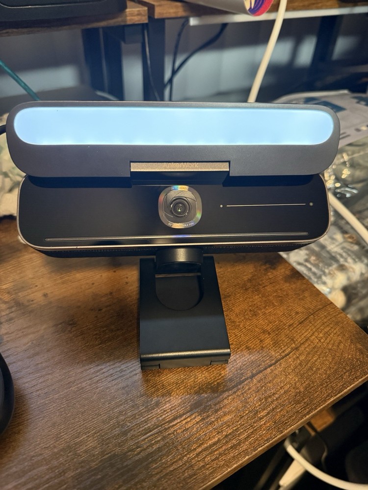 Anker Work B600 Videobar Webcam with Light, with 2K Camera -A