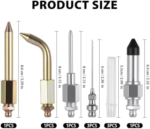Grease Gun Accessory Kit for Tight Spaces