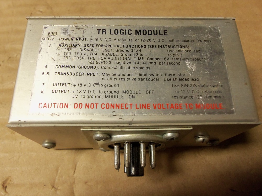 MICRO SWITCH TR4 TR LOGIC MODULE