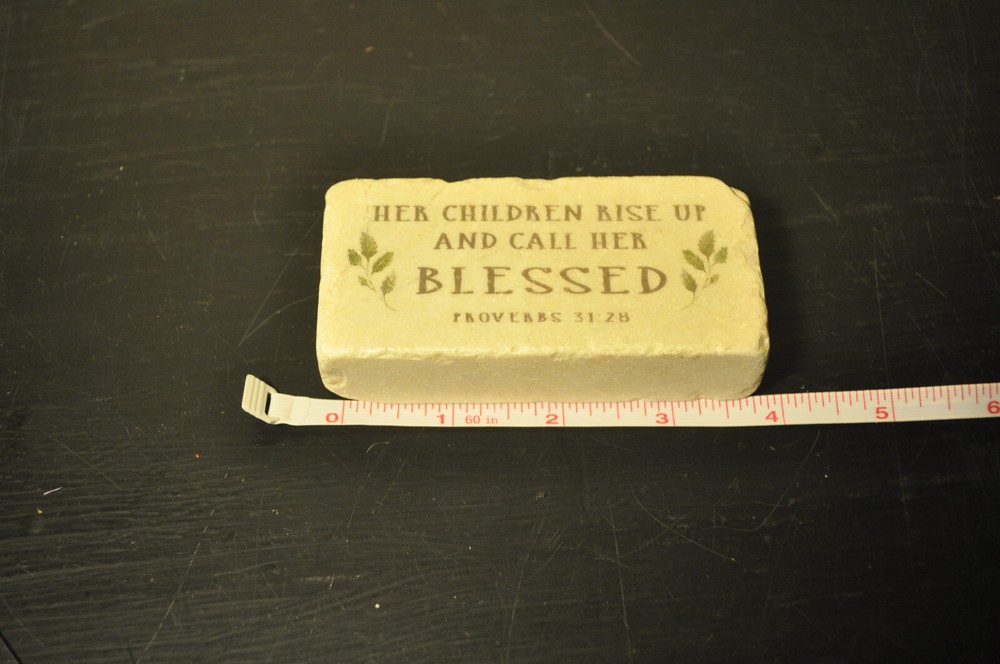 Twelve Stone Art - BLESSED - Proverbs 31:28