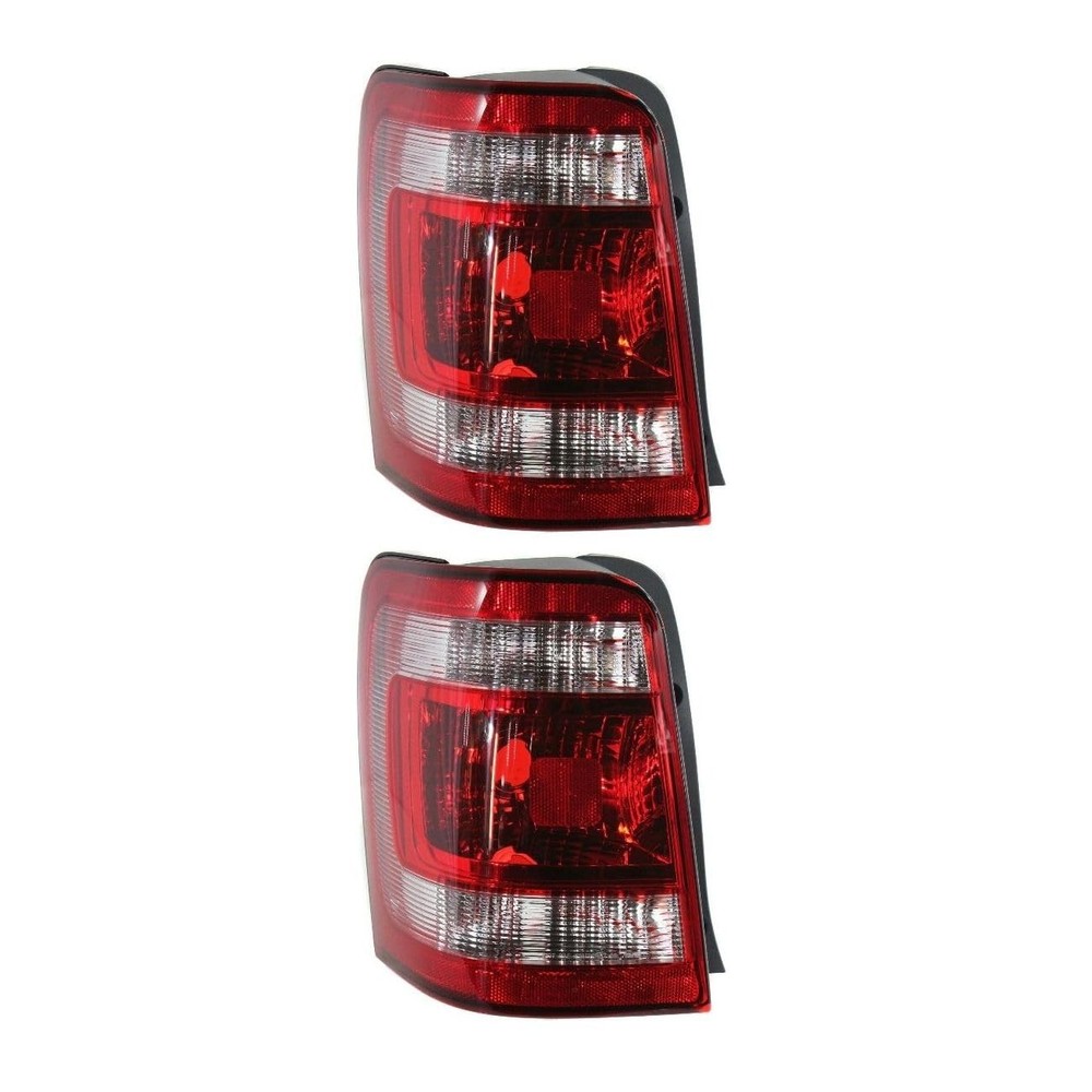 Driver Side Tail Light Assembly Red Clear for Escape 2008-2012