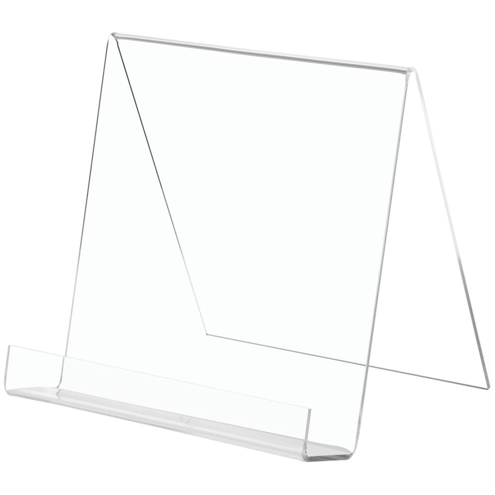 8" (H) Clear Plastic Book Stands