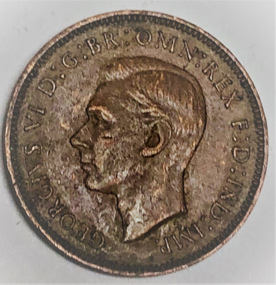 # C7238 GREAT BRITAIN COIN, FARTHING 1942