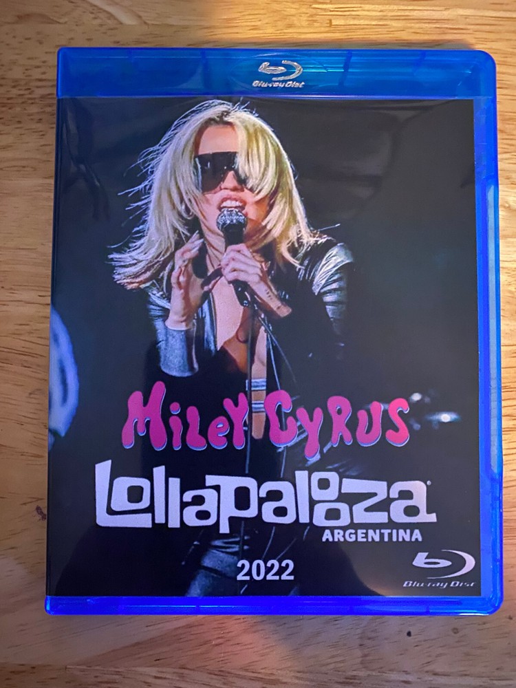 Miley Cyrus - Live at Lollapalooza Argentino 2022 Blu-ray Billy Ray