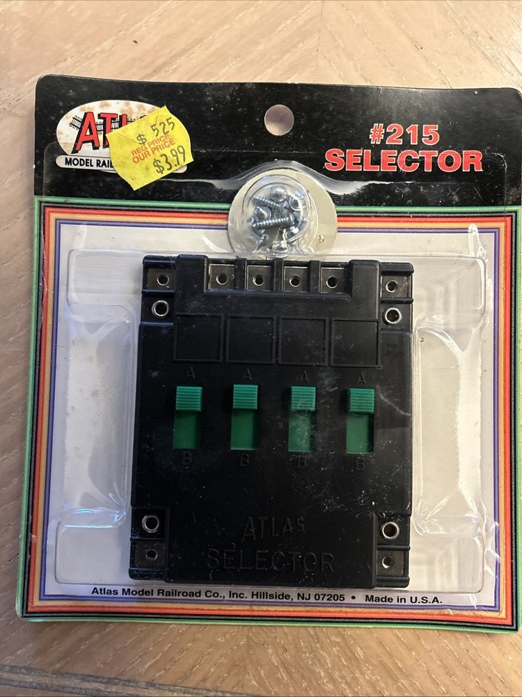 Atlas 215 HO Scale Selector Switch