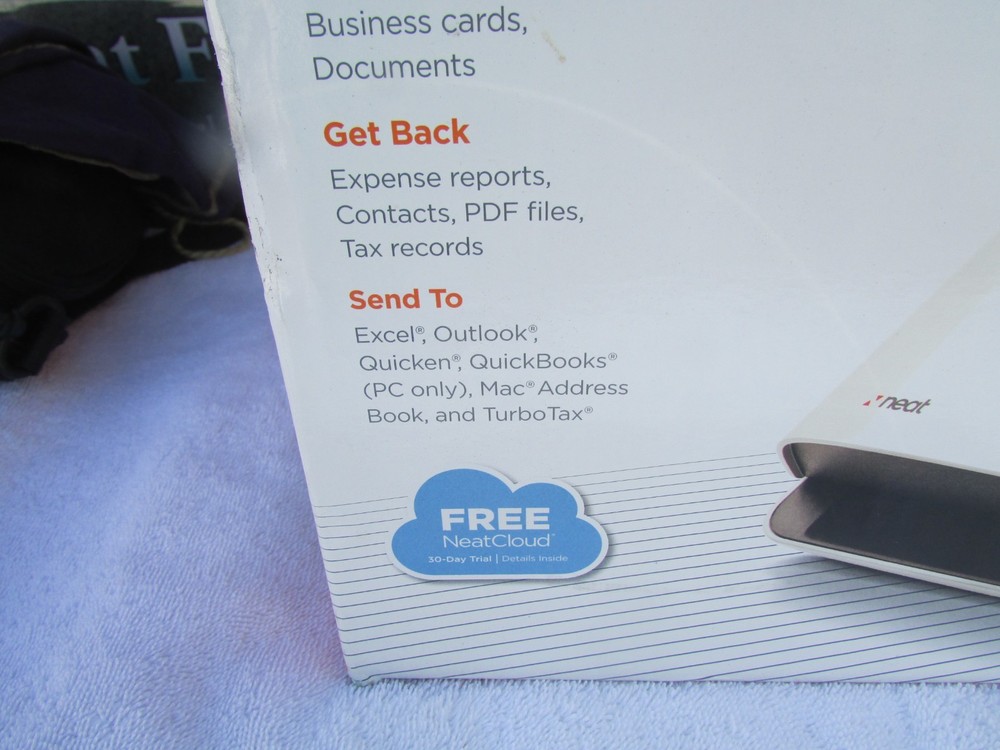 New Neat Desk Scanner/Digital Filing System