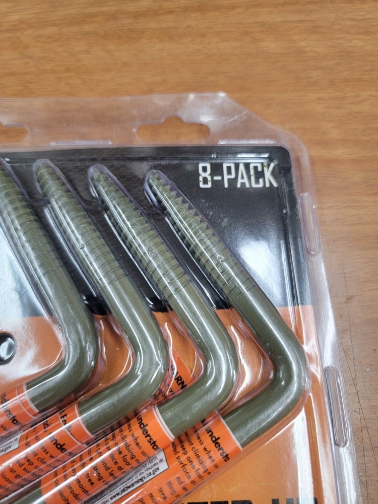 Muddy Step-Up Tree Steps | Durable Hunting Steps, 8-Pack,Clamshell