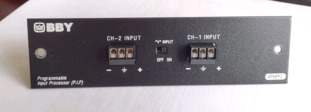 NOS Crown BBY Programmable Input Processor PIP2  Ships Free Multiples Available