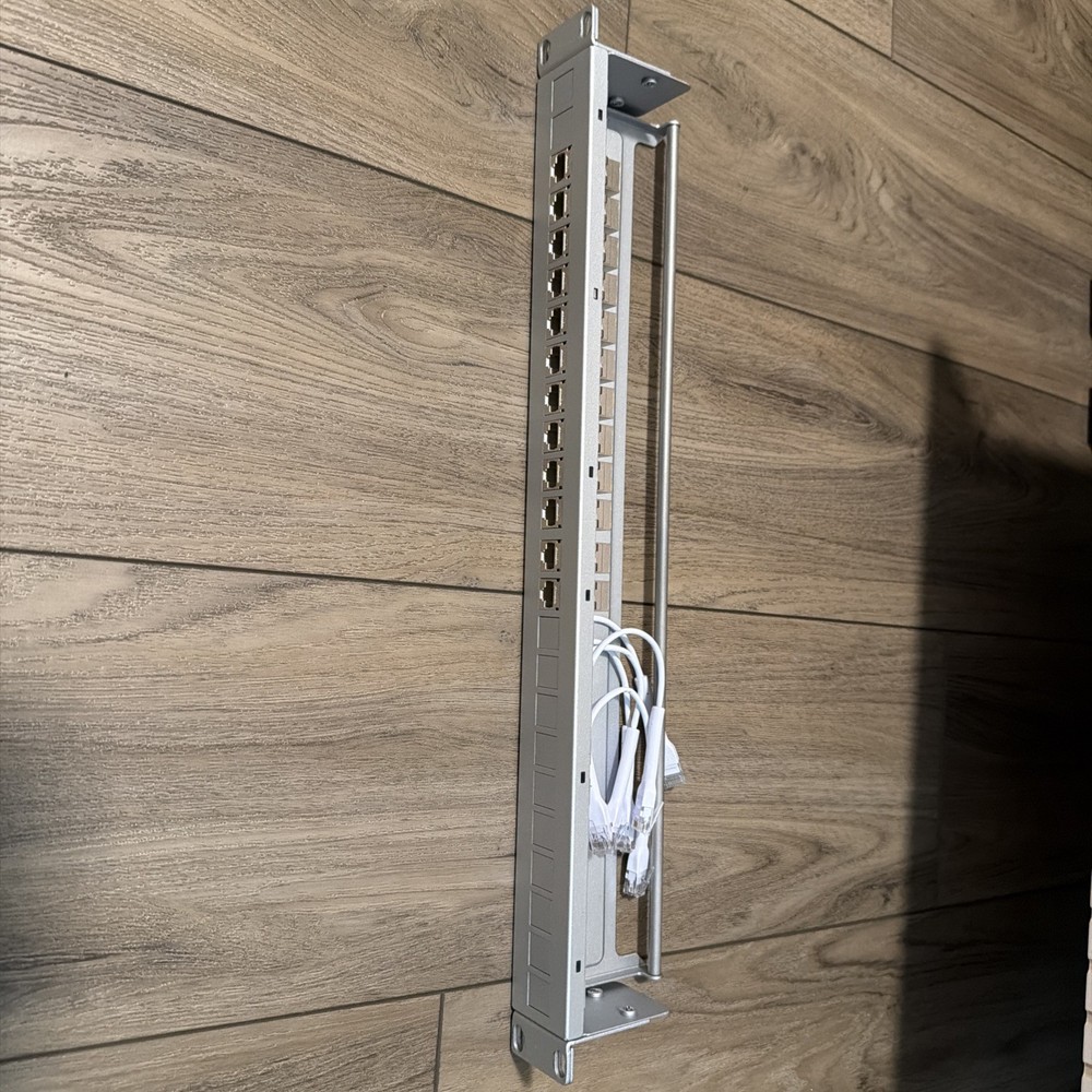 Ubiquiti Unifi Rack Mount Blank Patch Panel 24-Port UACC-RACK-PANEL-PATCH