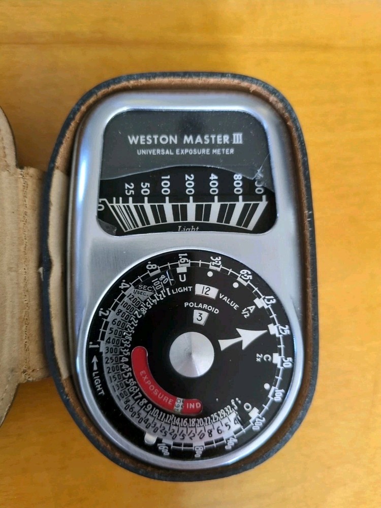 Weston Bakelite Photronic Light Exposure Meter Camera Model 650 1935 Working