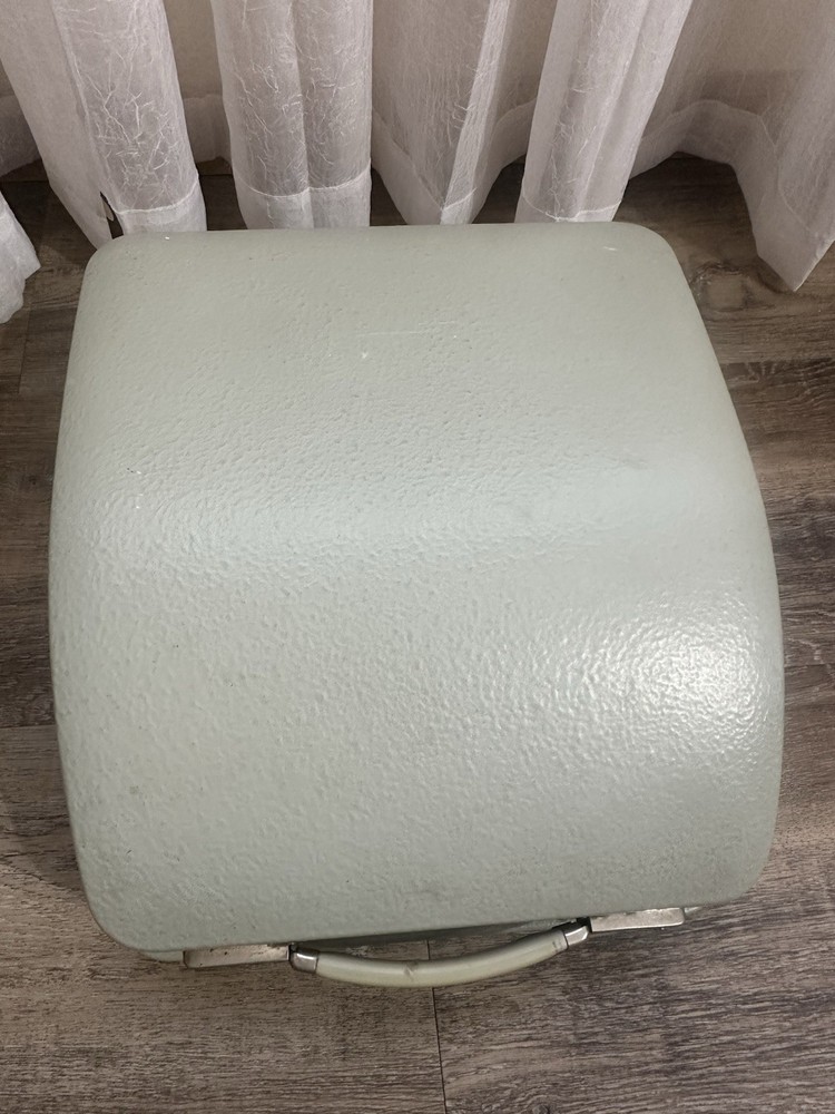 Hermes 3000 Portable Typewriter With Case Seafoam Green