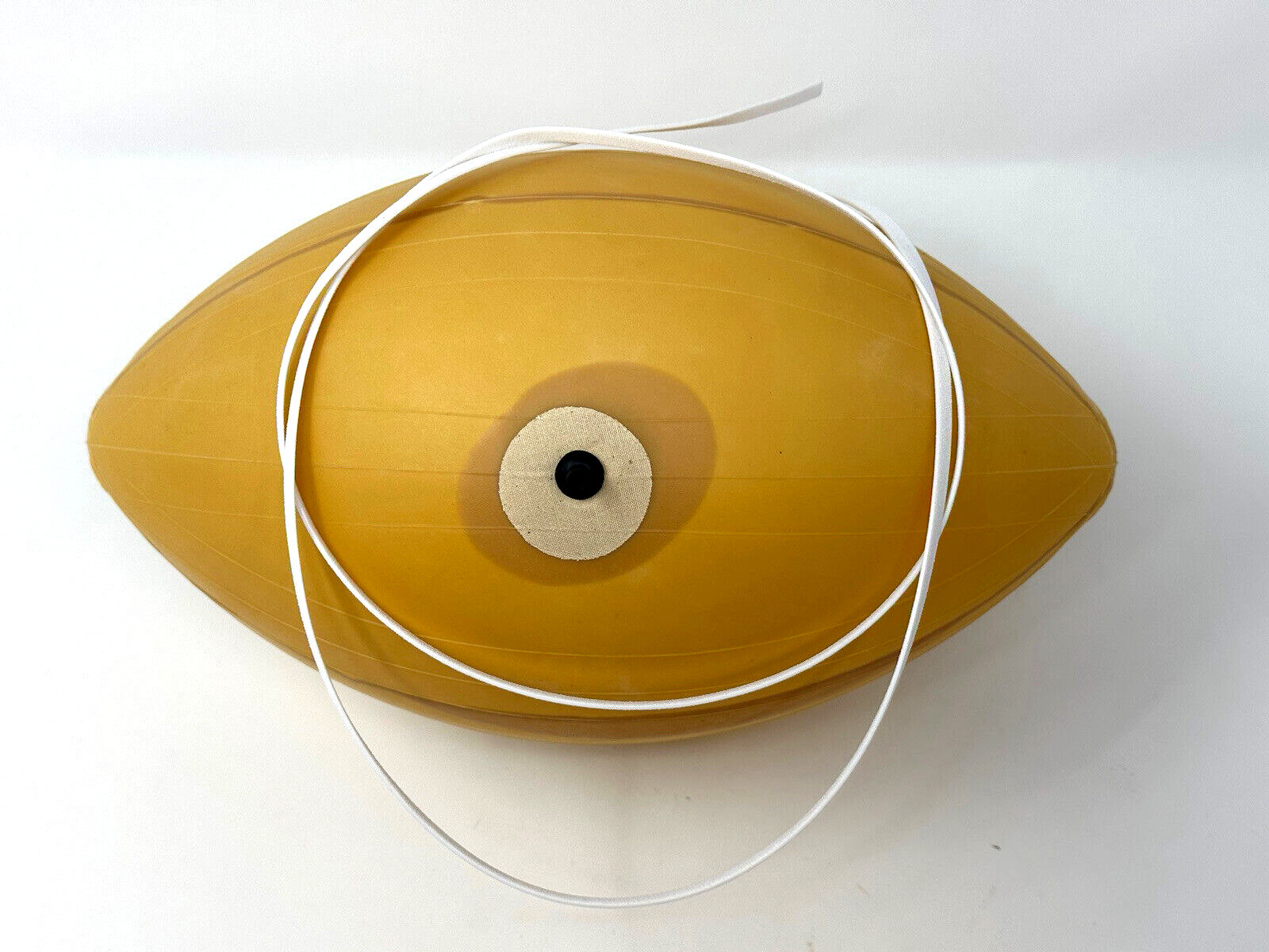 FULL-SIZE Latex Football Bladder + WHITE NFL Style Suede Lace Repair Kit