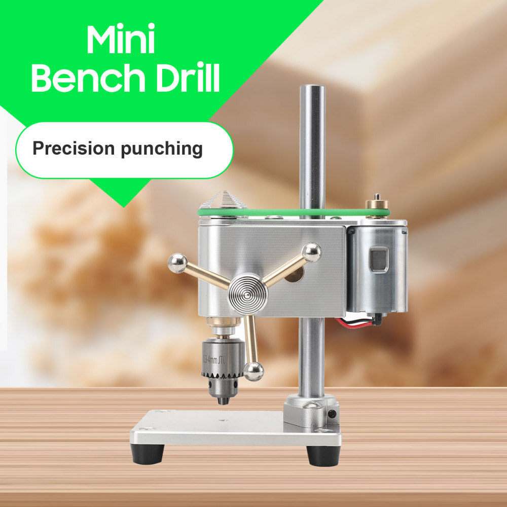 Mini Drill Press Precision CNC Table Milling Machine Portable Benchtop Driller