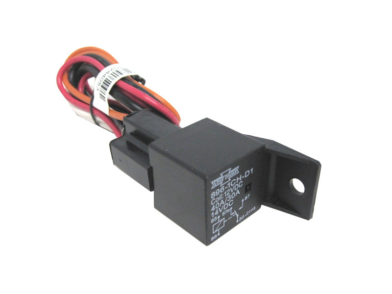 QTY: 1 Starter Kill Relay, Base and WIring with Diode add Immobilizer to alarm P