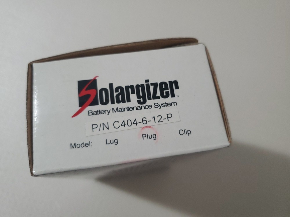 Solargizer Battery Maintenance System C404-6-12-P Plug
