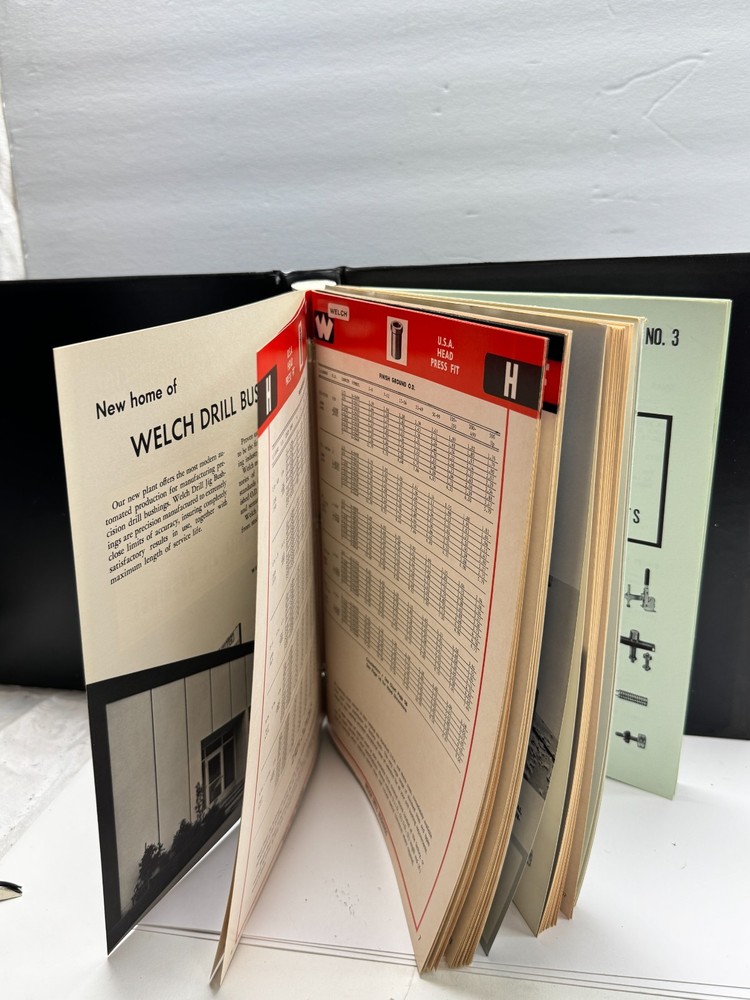 Tools Catalog Hardware Welsh Drill Bushings co catalog 1968 binder tooling