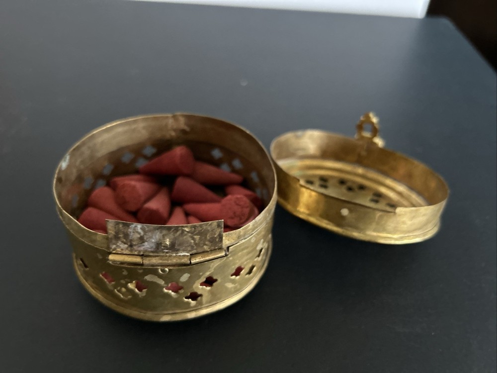 Incense Burner With Some Incense