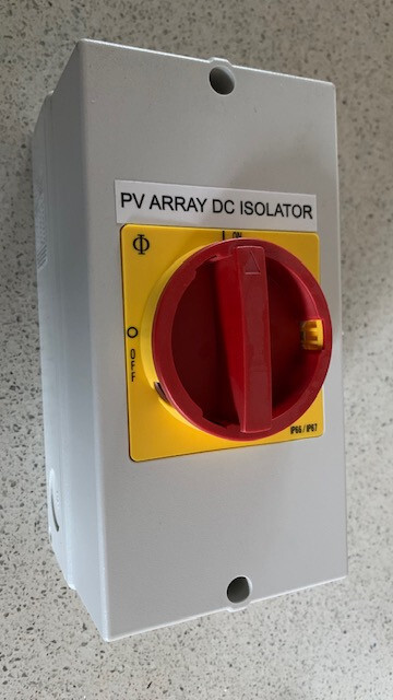 Kraus & Naimer PV ARRAY DC ISOLATOR SWITCH KFD25B Solar