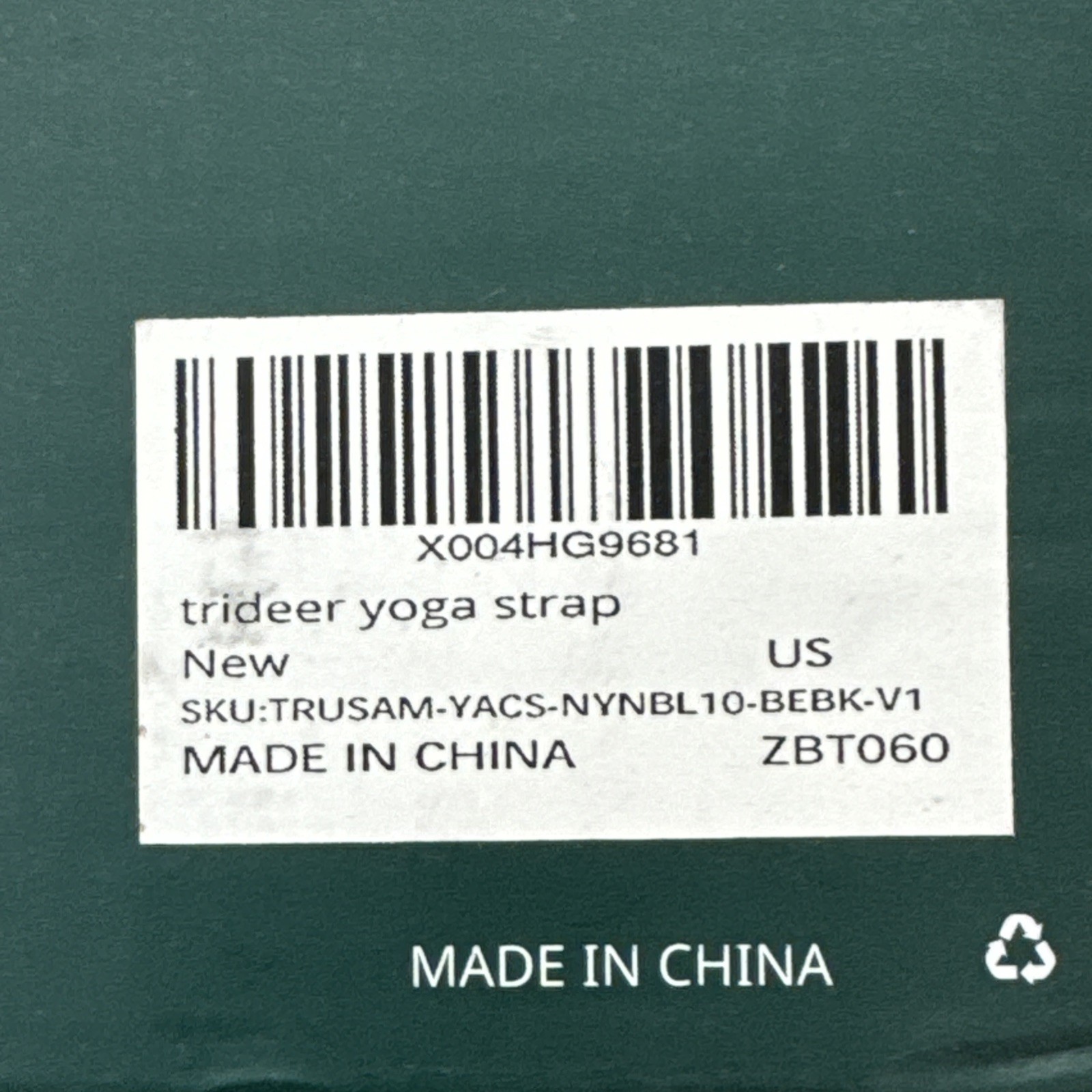 Trideer, Yoga Stretching Strap