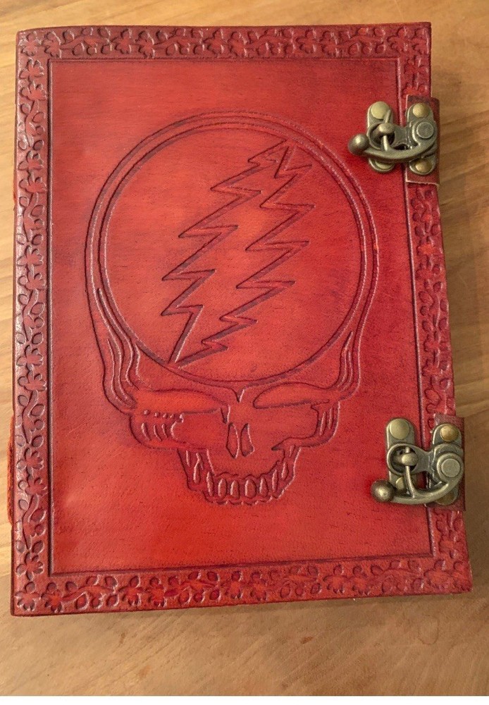 Grateful Dead Leather Journal