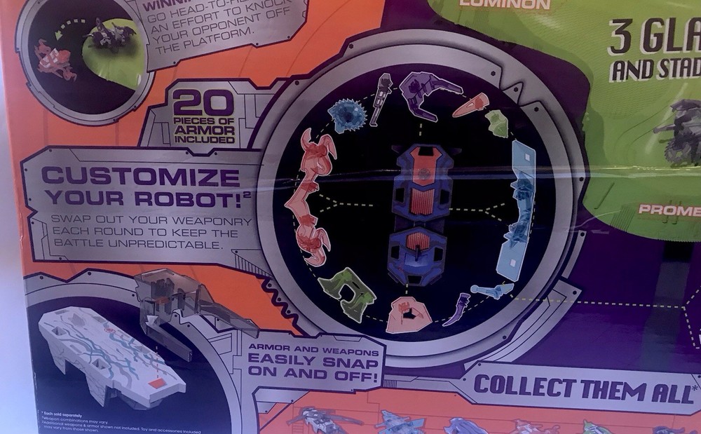 HEXBUG Gladiators Battling Robots Stadium Plus-3- Gladiators BATTLE STRATEGY KIT