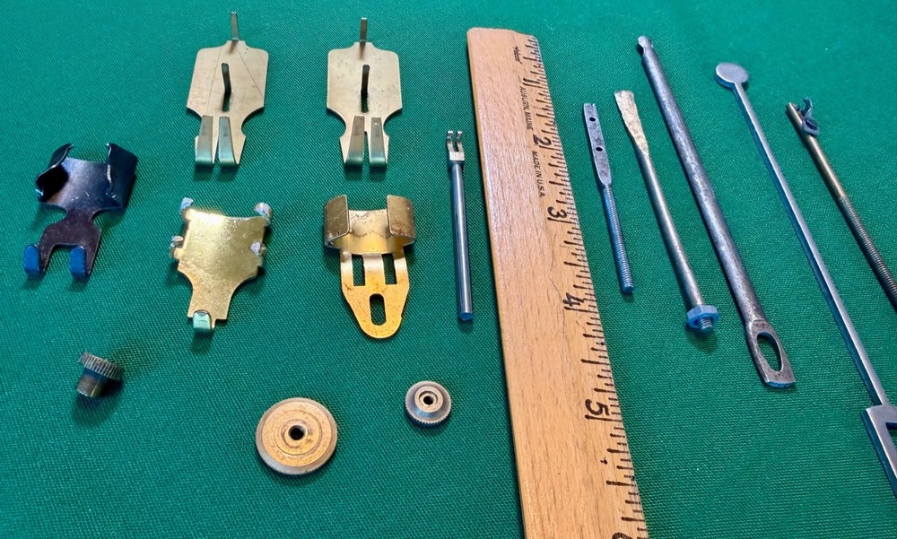 Clock Pendulum Hooks, Rods And Nuts