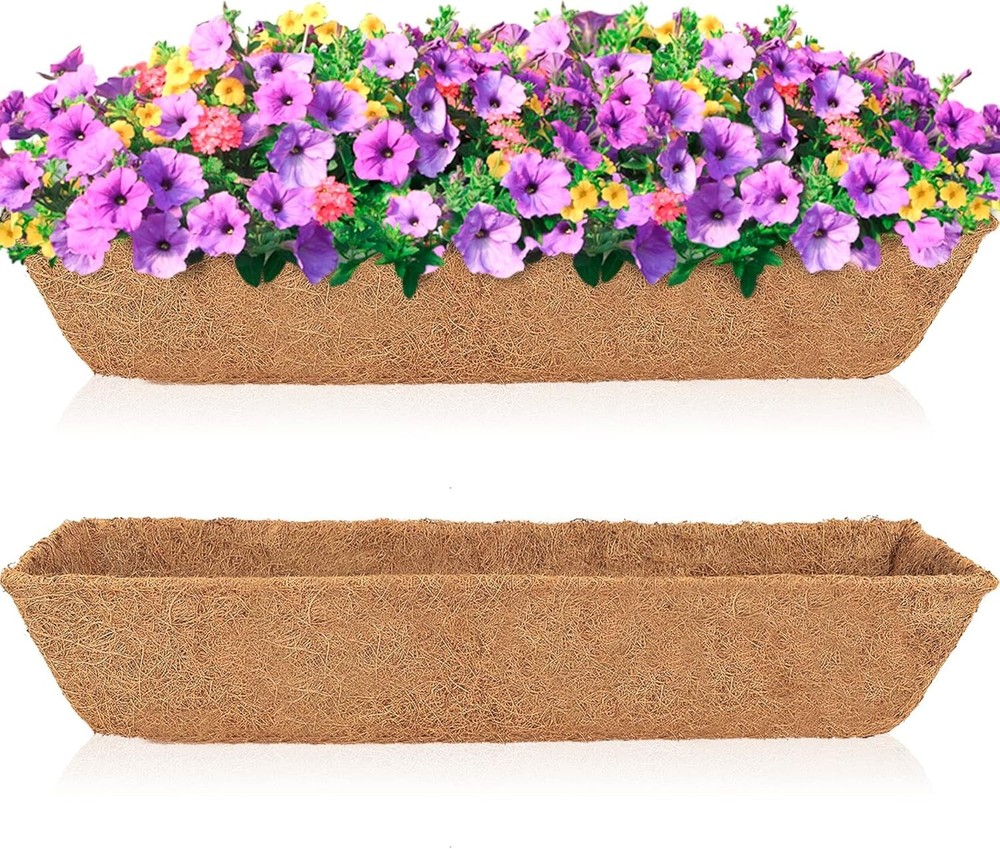 Set of 2 Window Deck Coco Liner Replacements