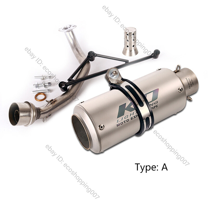 Complete System Exhaust Front Pipe Muffler Silencer For Yamaha GY6 125CC 150CC